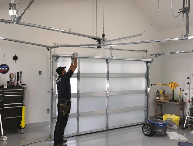 Ravenna Garage Door Repair certified team performing precision garage door installation in Ravenna
