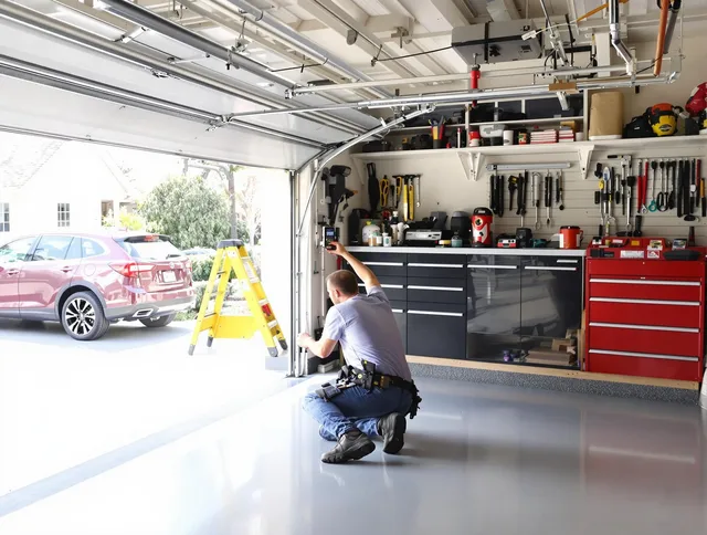 Local garage door repair service by Ravenna Garage Door Repair in Ravenna