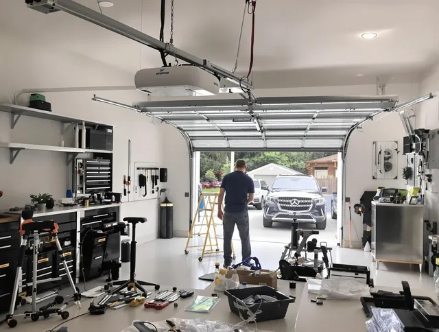 Garage door opener installation by Ravenna Garage Door Repair in Ravenna